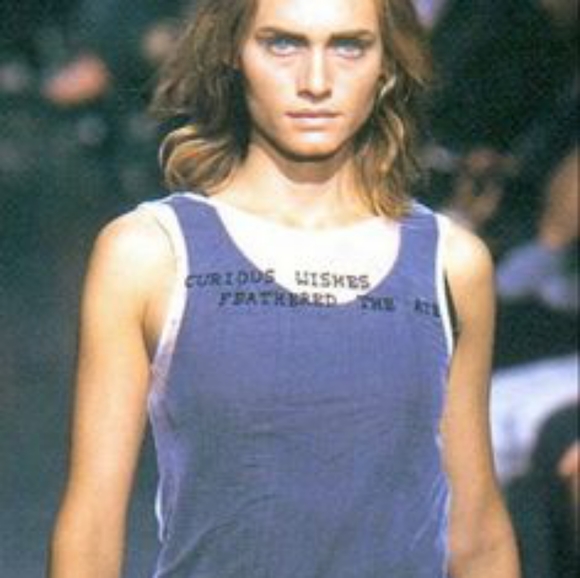 ❌SOLD❌Ann Demeulemeester Mesh Beaded Tank - Picture 3 of 3